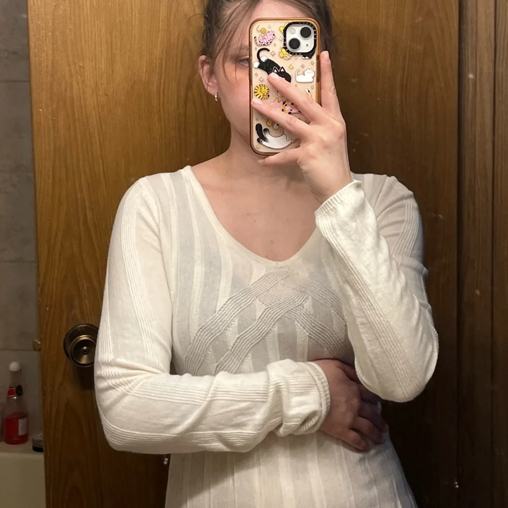 Beautiful vintage sweater dress - Picture 2 of 6